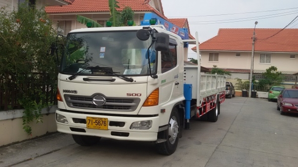 ขาย HINO 500 FG8J ติดเครน TADANO 5 ตัน