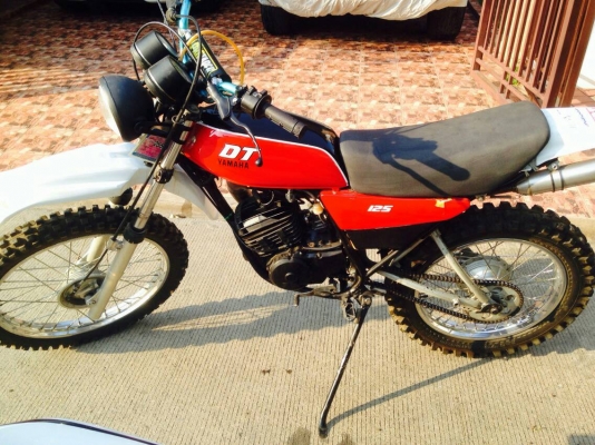 ขาย yamaha dt125 สภาพสวย เครื่องแรง ทะเบียน