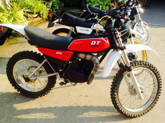 ขาย yamaha dt125 สภาพสวย เครื่องแรง ทะเบียน