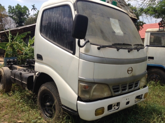 (มี2คัน)...ขายคันละ290000. รถบรรทุก4ล้อHino Dutro. 100แรง ปี2547 รถสวยสภาพดี เล่ม ม.79ไว้ที้ง2