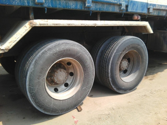 ขายดาวน์รถบรรทุก 22 ลูกพ่วงแม่ลูกดัมพ์ ISUZU DECA 270 แรงม้าปี 2551 ลูกพ่วง 3 เพลาแท้ ขายดาวน์ 500000
