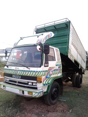 ขาย ISUZU ROCKY 160HP ดั้มเกษตรอลูมิเนียมต่อไหม่ ยาว5 ยาง900 รถห้างแท้