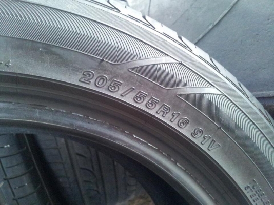 ยาง Yokohama ขนาด 205/55/16 ปี 12 JAPAN ยาง Yokohama ขนาด 205/55/16 ปี 12 JAPAN