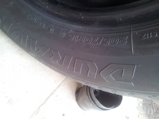 ขายยาง Bridgestone Duravis 205/ 70 /15 ปี 12 ขายยาง Bridgestone Duravis 205/ 70 /15 ปี 12
