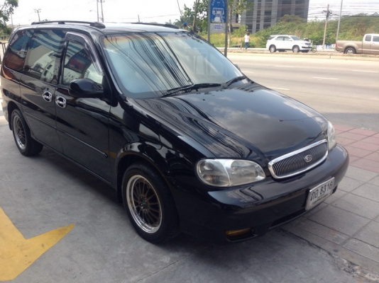 KIA CARNIVAL ปี 2001 AUTO รถสวย ตัว TOP สุด เบาะหนังสภาพสวย เครื่องวิ่งดี ช่วงล่างดี แอร์เย็น กระจกไฟฟ้า ล้อ MAX ภายในลายไม้สภาพสวย สีสวย รถพร้อมใช้งาน จัดไฟแนนได้ KIA CARNIVAL ปี 2001 AUTO รถสวย ตัว TOP สุด เบาะหนังสภาพสวย เครื่องวิ่งดี ช่วงล่างดี แอร์เย็น กระจกไฟฟ้า ล้อ MAX ภายในลายไม้สภาพสวย สีสวย รถพร้อมใช้งาน จัดไฟแนนได้