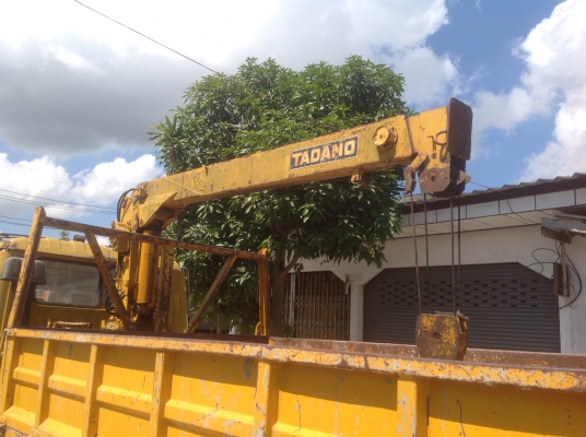 ขายหกล้อ KR 320 เปลี่ยนหัวเจ้าอินทรีย์ 145 เครน 2 ตันครึ่ง