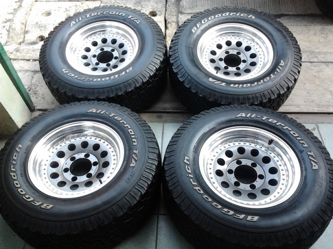 หยดนํ้า-20 + BF All 265/75/16 ปลายปี08 สวยๆ 1ชุด