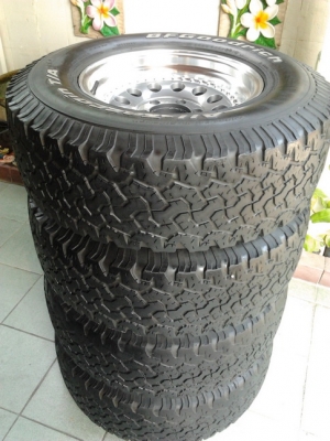 หยดนํ้า-20 + BF All 265/75/16 ปลายปี08 สวยๆ 1ชุด