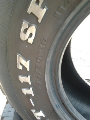 Silverstone AT 275/70/16 ปี11 สภาพดี 1ชุด Silverstone AT 275/70/16 ปี11 สภาพดี 1ชุด