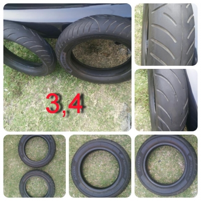 +++ ขายยางมอไซด์มือสอง ยาง \% ขอบ 16 17 21  +++