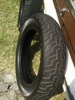 +++ ขายยางมอไซด์มือสอง ยาง \% ขอบ 16 17 21  +++