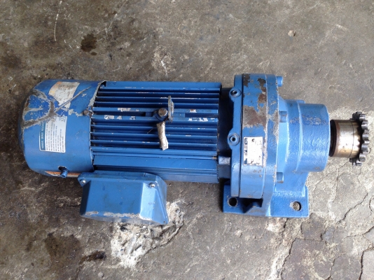 ขายมอเตอร์เกียร์ Sumitomo Cycro drive 2HP. 380V อัตราทด 1:51 มีระบบเบรคในตัว เพลาออกประมาณ 28 รอบต่อนาที สภาพสวย วิ่งนิ่ม พร้อมใช้งาน ขายมอเตอร์เกียร์ Sumitomo Cycro drive 2HP. 380V อัตราทด 1:51 มีระบบเบรคในตัว เพลาออกประมาณ 28 รอบต่อนาที สภาพสวย วิ่งนิ่ม พร้อมใช้งาน