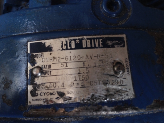 ขายมอเตอร์เกียร์ Sumitomo Cycro drive 2HP. 380V อัตราทด 1:51 มีระบบเบรคในตัว เพลาออกประมาณ 28 รอบต่อนาที สภาพสวย วิ่งนิ่ม พร้อมใช้งาน ขายมอเตอร์เกียร์ Sumitomo Cycro drive 2HP. 380V อัตราทด 1:51 มีระบบเบรคในตัว เพลาออกประมาณ 28 รอบต่อนาที สภาพสวย วิ่งนิ่ม พร้อมใช้งาน