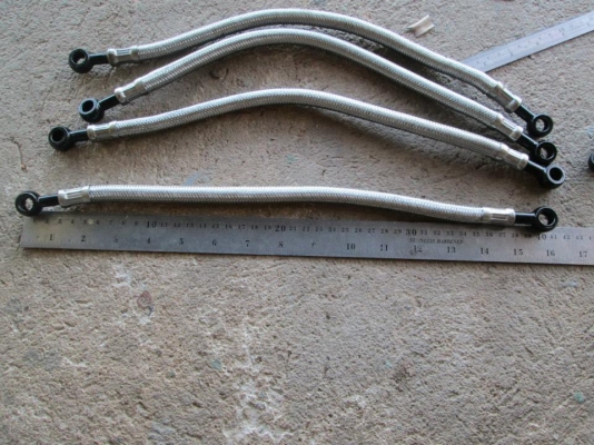 สายถักสแตนเลส หัวเหล็ก