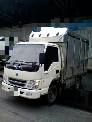 รถบรรทุก DEVA สี่ล้อเล็ก ตู้แห้งสูงทึบ รถ 9 เดือน รถมือ 1 ไมล์หมื่นกว่าโล ขายถูก ประหยัดกว่าซื้อใหม่เยอะ