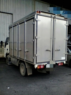 รถบรรทุก DEVA สี่ล้อเล็ก ตู้แห้งสูงทึบ รถ 9 เดือน รถมือ 1 ไมล์หมื่นกว่าโล ขายถูก ประหยัดกว่าซื้อใหม่เยอะ