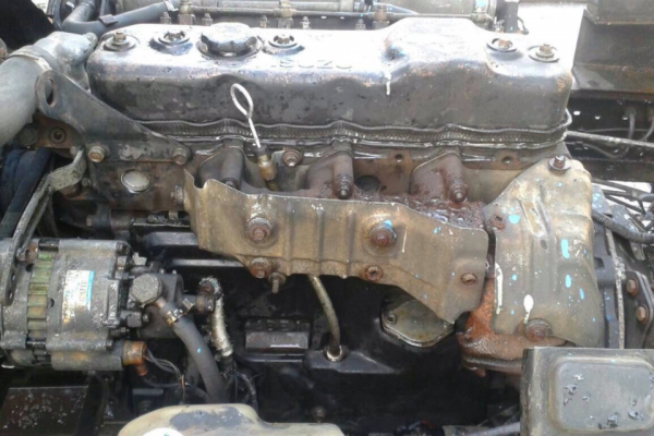 ISUZU NPR ดั้มสามมิตร รถประกอบ เครื่อง 4BE1-110 แรง ช่วงล่างเดิม เครื่องดี คัสซีสวยๆ ทะเบียนพร้อมโอน