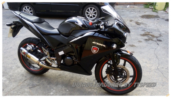 ขาย CBR 150i ท่อแต่งทรงอาคา ทะเบียนตอง 777