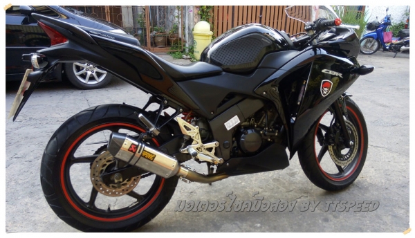 ขาย CBR 150i ท่อแต่งทรงอาคา ทะเบียนตอง 777