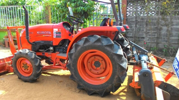 KUBOTA L3608 ดันหน้าโรตารี่ สภาพเดิมๆสวย 782 ชั่วโมง &mdash; ที่ Dc Tractors Rayong