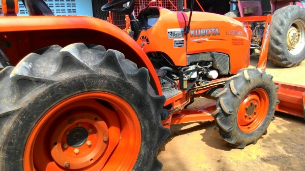 KUBOTA L3608 ดันหน้าโรตารี่ สภาพเดิมๆสวย 782 ชั่วโมง &mdash; ที่ Dc Tractors Rayong