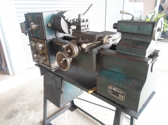 แท่นกลึง เล็ก 3 ฟุต เกียร์บล็อก พร้อมใช้งาน 42,000