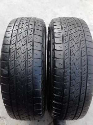 255/70R15  ( ขอบ 15 ) BRIDGE STONE DUELER H/L  ปี 2013  มี 2 เส้น   TEL.081-427-3941