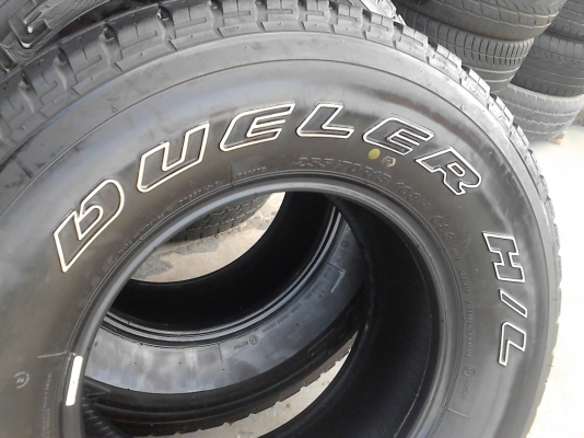 255/70R15  ( ขอบ 15 ) BRIDGE STONE DUELER H/L  ปี 2013  มี 2 เส้น   TEL.081-427-3941