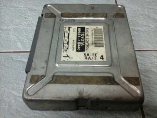 กล่องECUเครื่อง 5A-FE สามารถใส่เครื่อง 4AFE ได้ครับ 1500บาทพร้อมใช้งานTEL0890671028 อยู่่แถวดอนเมืองครับ IDline  arnat1028