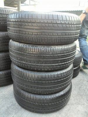 ขายยาง Brigdestone ER370 185-55-16 ปี 12 ดอกแน่น สภาพสวย ไม่บวม ราคาชุดละ 3,400 บาท
