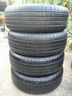 ขายยาง Hankook 205-60-16 ปี 10 ดอกแน่น สภาพสวย ไม่ร้าว ไม่บวม ราคาชุดละ 2,900 บาท
