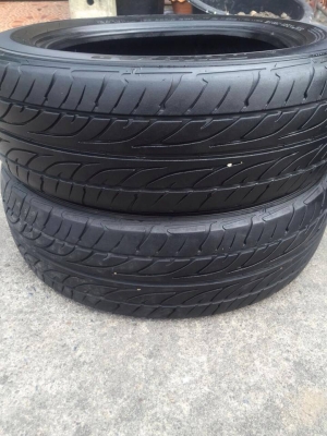 ขายยาง Dunlop LM703 175-65-15 ปี12 ดอกสวย ไม่บวม ไม่กินข้าง ราคาคู่ละ 1,600 บาท