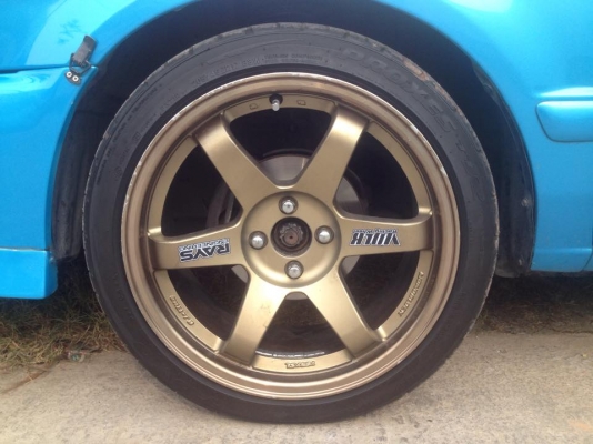 ขายล้อ TE37SL ขอบ 17 หน้า 8 หลัง 9