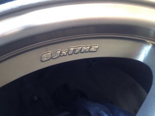 ขายล้อ TE37SL ขอบ 17 หน้า 8 หลัง 9 ขายล้อ TE37SL ขอบ 17 หน้า 8 หลัง 9