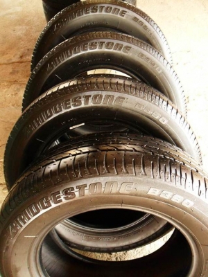 ยางขอบ15 บริดสโตน195-65-R15ลงพื้นปี14(4เส้น3,200บ)