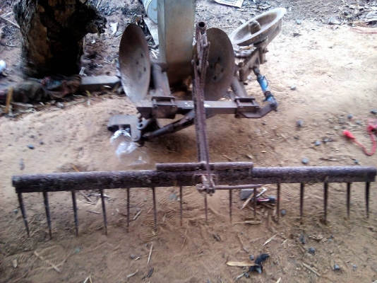 ขายรถไถเดินตามคูโบต้า 11 แรง พร้อมอุปกรณ์ คราด ผาน และพ่วงสภาพดี