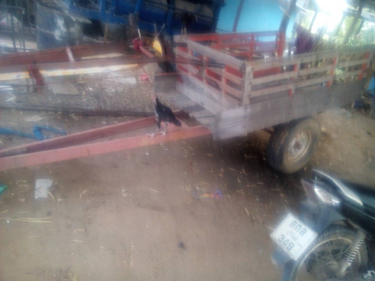 ขายรถไถเดินตามคูโบต้า 11 แรง พร้อมอุปกรณ์ คราด ผาน และพ่วงสภาพดี