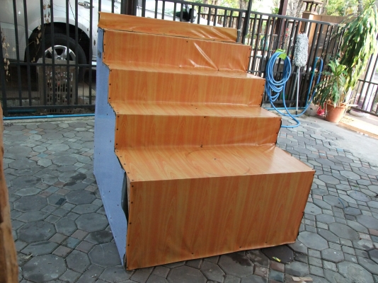 ชั้นวางขายของตลาดนัด