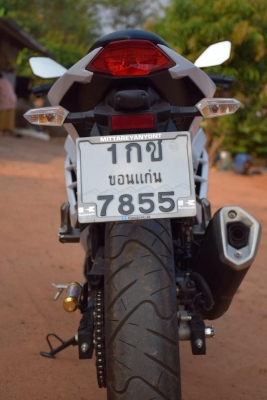 ขาย Ninja 300 Abs สีขาว จด มิย 2014 รถ 9 เดือน สภาพป้ายแดง