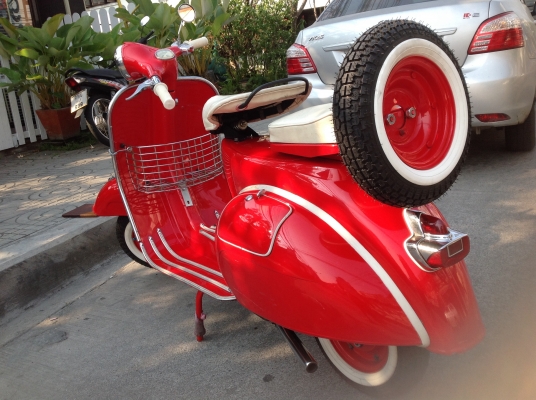 รถมอเตอไซด์เวสป้า64 สภาพดีราคาถูก