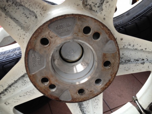 ล้อเเท้ SSR PROT GT ขอบ17หน้า8หลัง9 5รู114กับ4รู114สีเดิมๆญี่ปุ่นสภาพสวย