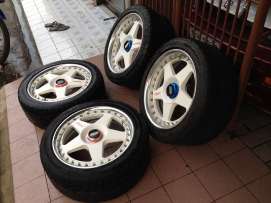 ล้อเเท้ SSR PROT GT ขอบ17หน้า8หลัง9 5รู114กับ4รู114สีเดิมๆญี่ปุ่นสภาพสวย