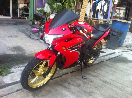 ขาย cbr150iสีแดง ปี2011 ราคา 47,000 บาท ราคานี้ต่อรองได้