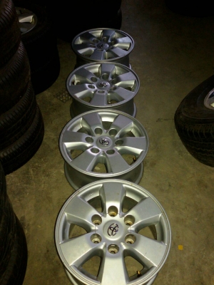 ล้อ toyota ขอบ 15 ชุดล่ะ 5300