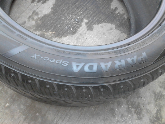 265/50R20 YOKOHAMA  PARADA SPEC-X  มี 1 เส้น  TEL.081-427-3941
