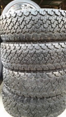 ยาง 265 70 16 ปี 14 สวยๆ ชุดล่ะ 15500