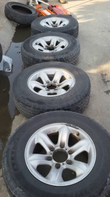 ล้อเล็บเหยี่ยวขอบ 16 ชุดล่ะ 10500