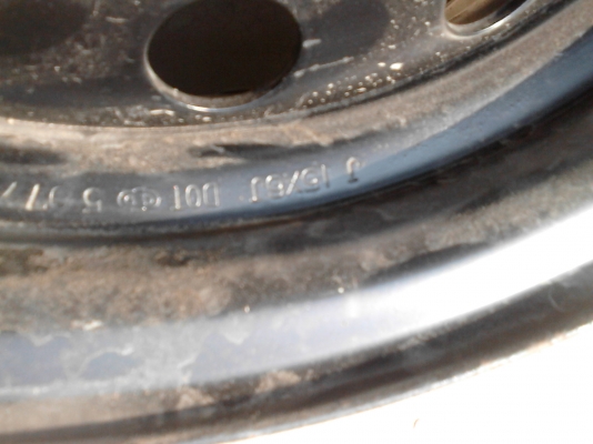 กะทะล้อ 6 รู  ขอบ 15   ( 15X6JJ )    ชุด 4 ใบ TEL.081-427-3941