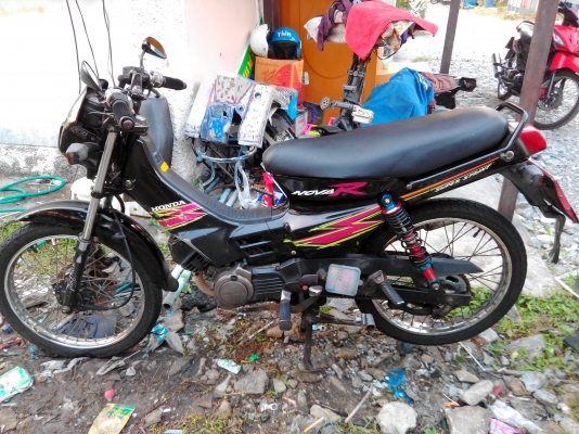 ขาย Honda nova 110 ทะเบียนแท้ โอนขนส่ง