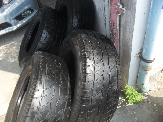 ยาง DEESTONE 31x10.50R15ปี10 สวยๆ 4 เส้น ราคา 2500 บาท